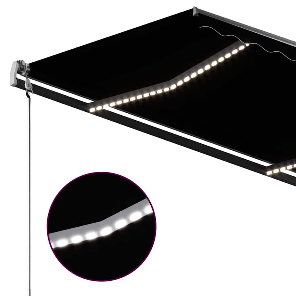 Luifel Handmatig Uittrekbaar Met Led Kleur