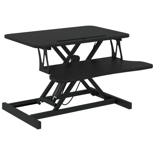 Bureau Verstelbaar 60X40X(13-41,5) Cm Staal En Bewerkt Hout