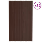 12 / 80 x 45 cm / Brown