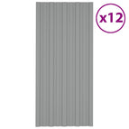 12 / 100 x 45 cm / Gray