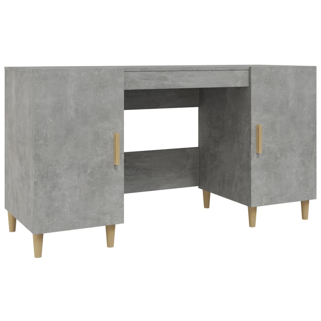 Bureau 140X50X75 Cm Bewerkt Hout