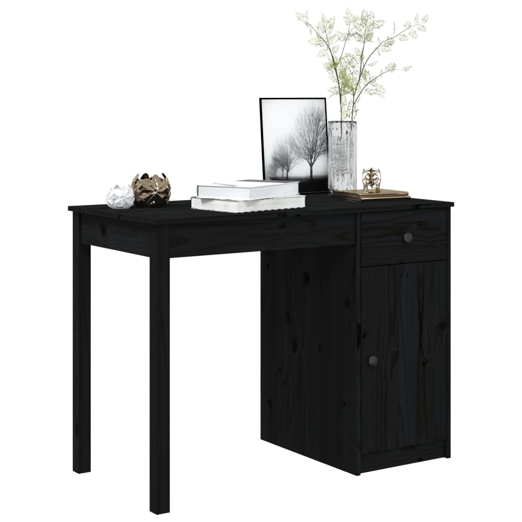 Bureau 100X50X75 Cm Massief Grenenhout