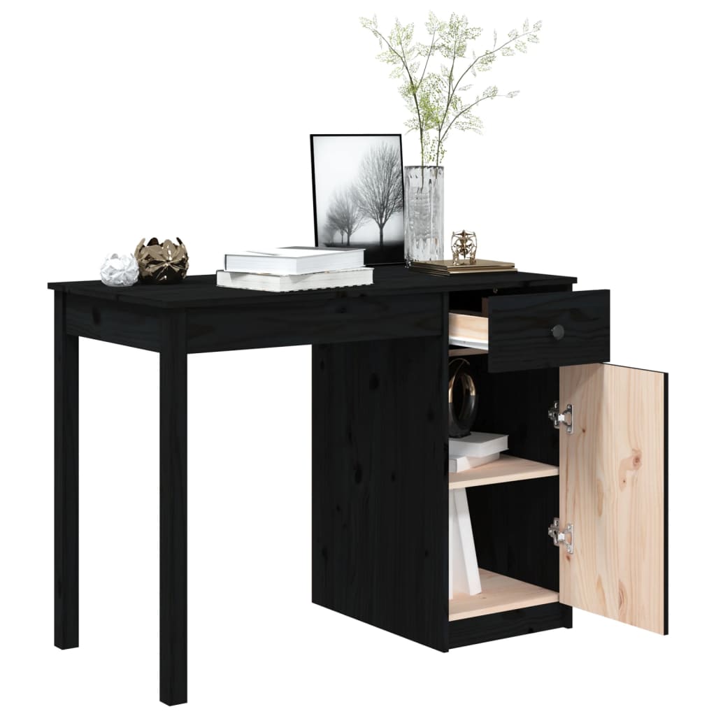 Bureau 100X50X75 Cm Massief Grenenhout