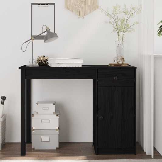 Bureau 100X50X75 Cm Massief Grenenhout