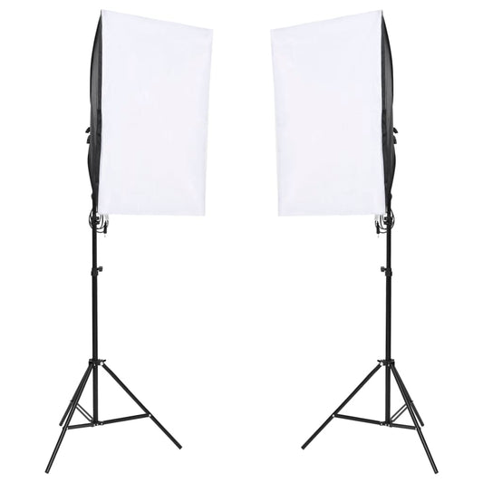Fotostudioset Met Lichtset, Achtergrondscherm En Reflector