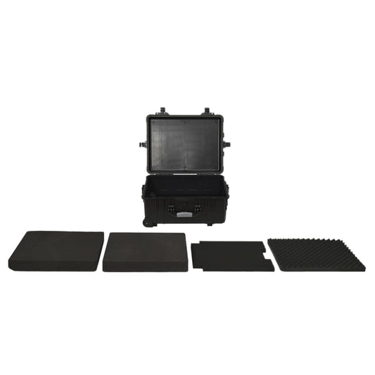 Flightcase Op Wieltjes Pp Zwart