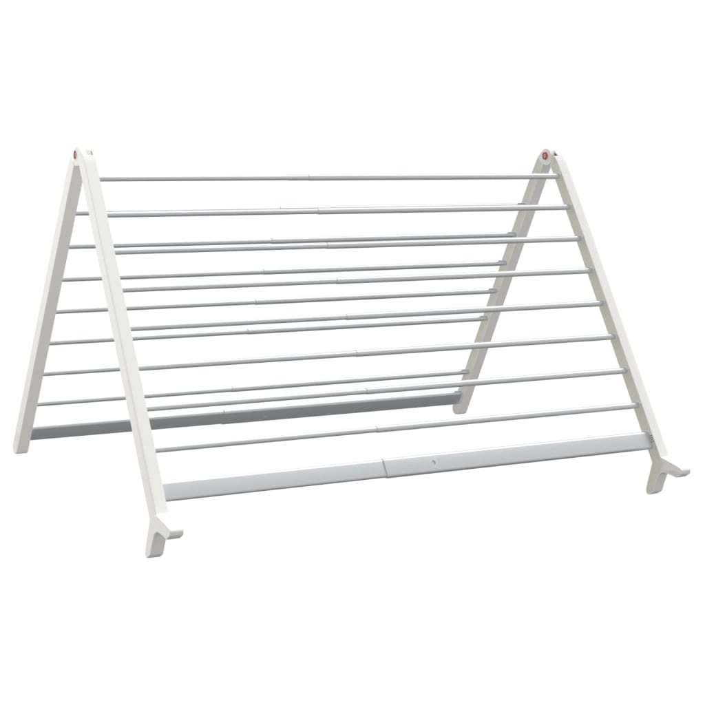 Droogrek Voor Badkuip Uitschuifbaar 53-90 Cm Aluminium