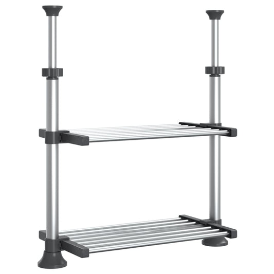 Keukenschap 50X25X(50-70) Cm Aluminium