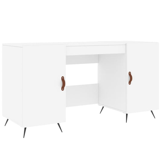 Bureau 140X50X75 Cm Bewerkt Hout