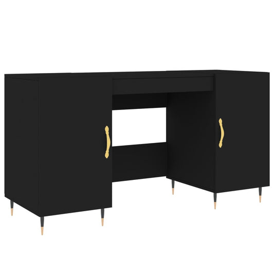 Bureau 140X50X75 Cm Bewerkt Hout