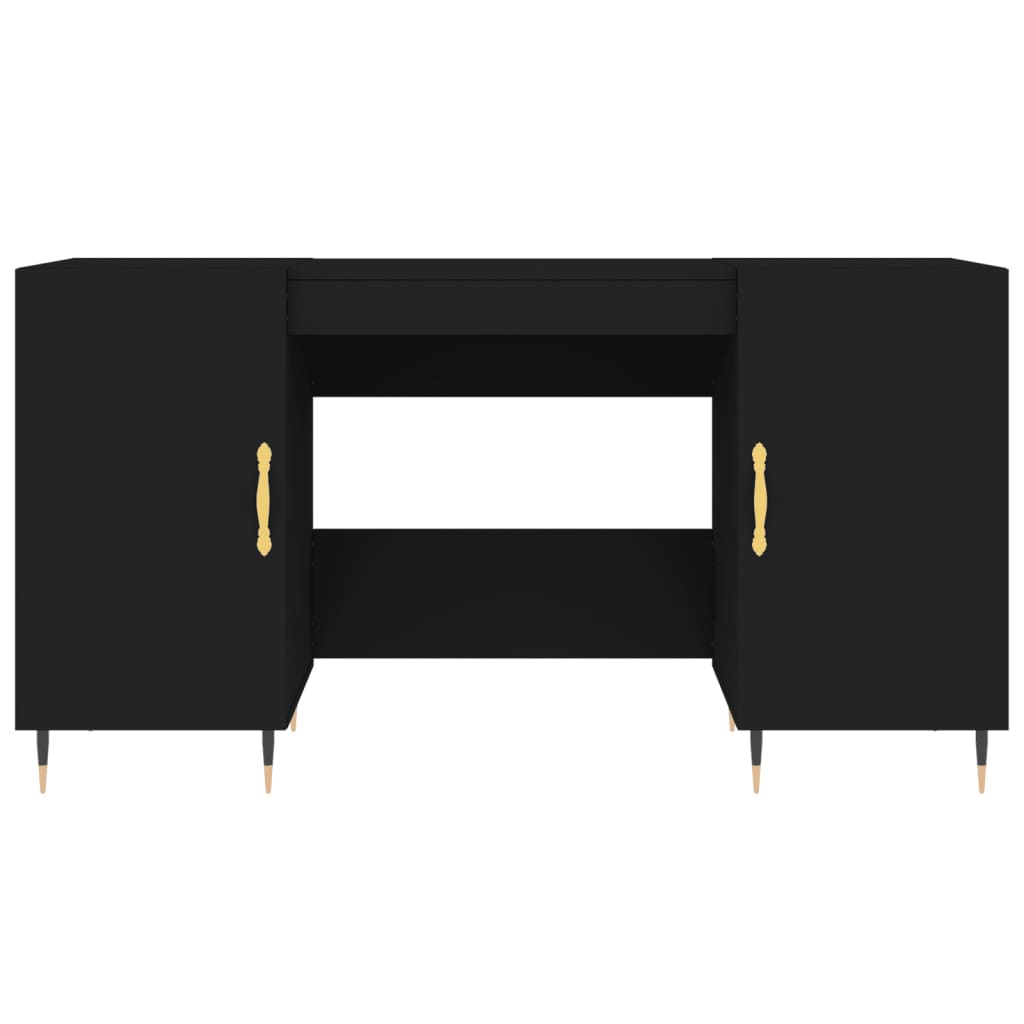 Bureau 140X50X75 Cm Bewerkt Hout