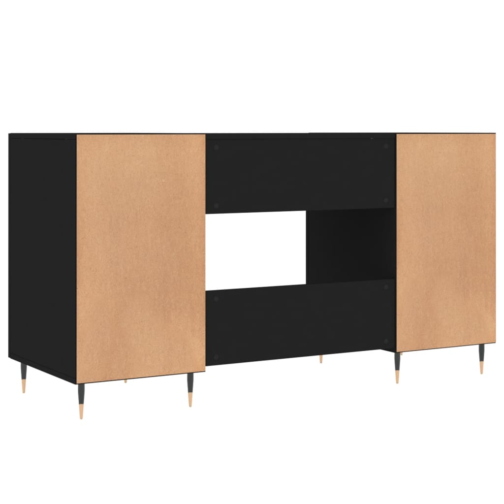 Bureau 140X50X75 Cm Bewerkt Hout