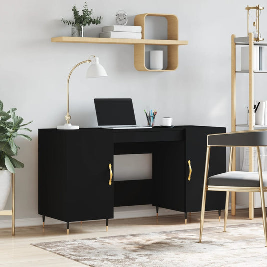 Bureau 140X50X75 Cm Bewerkt Hout