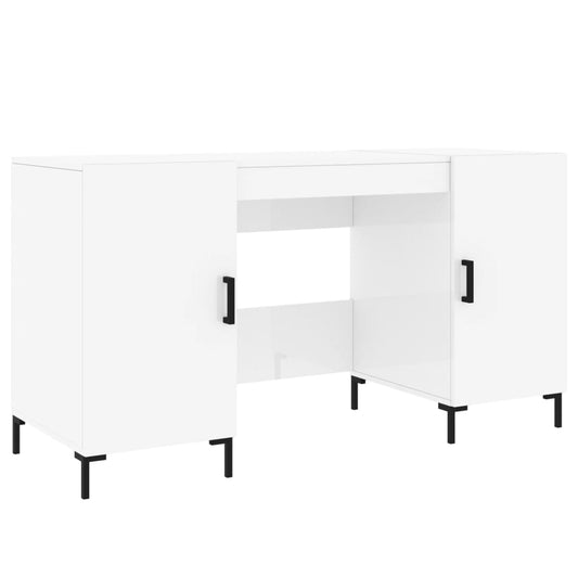 Bureau 140X50X75 Cm Bewerkt Hout