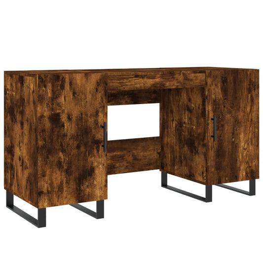 Bureau 140X50X75 Cm Bewerkt Hout Kleurig