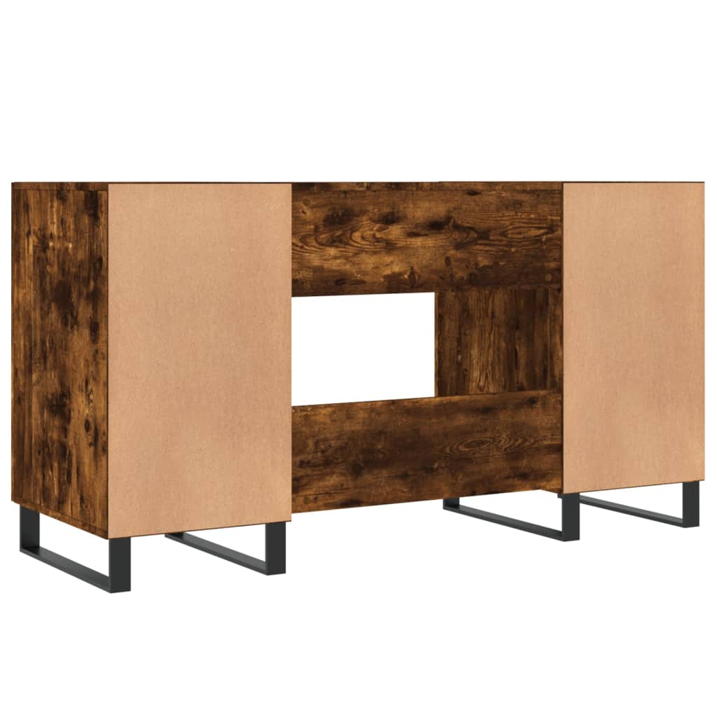 Bureau 140X50X75 Cm Bewerkt Hout Kleurig