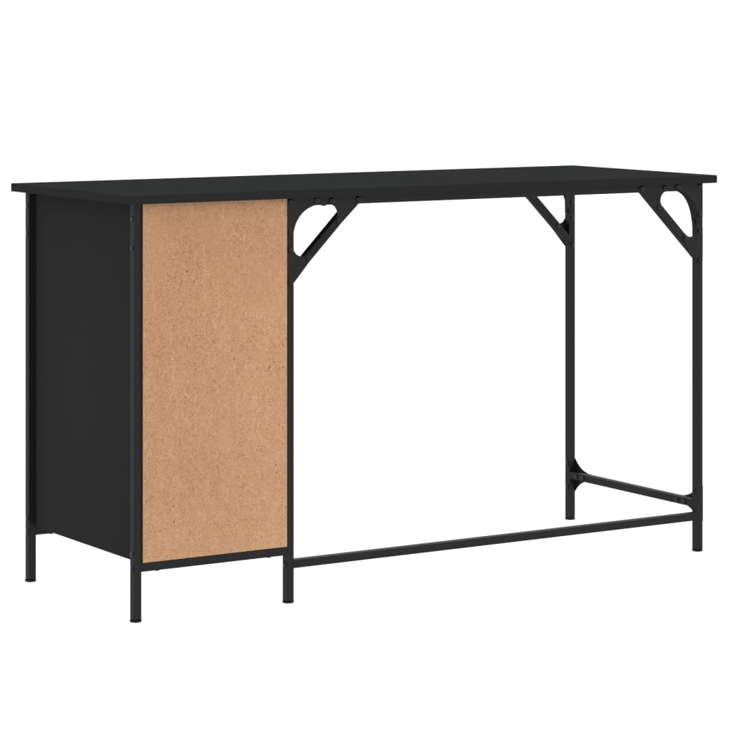 Computerbureau 131X48X75 Cm Bewerkt Hout