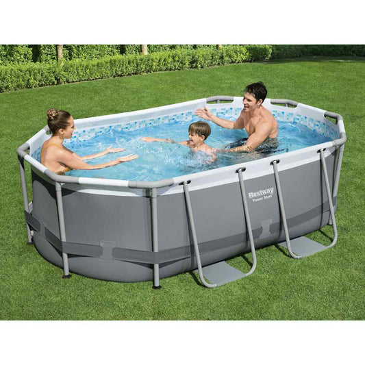 Bestway Power Steel Zwembad Bovengronds Ovaal 305X200X84 Cm