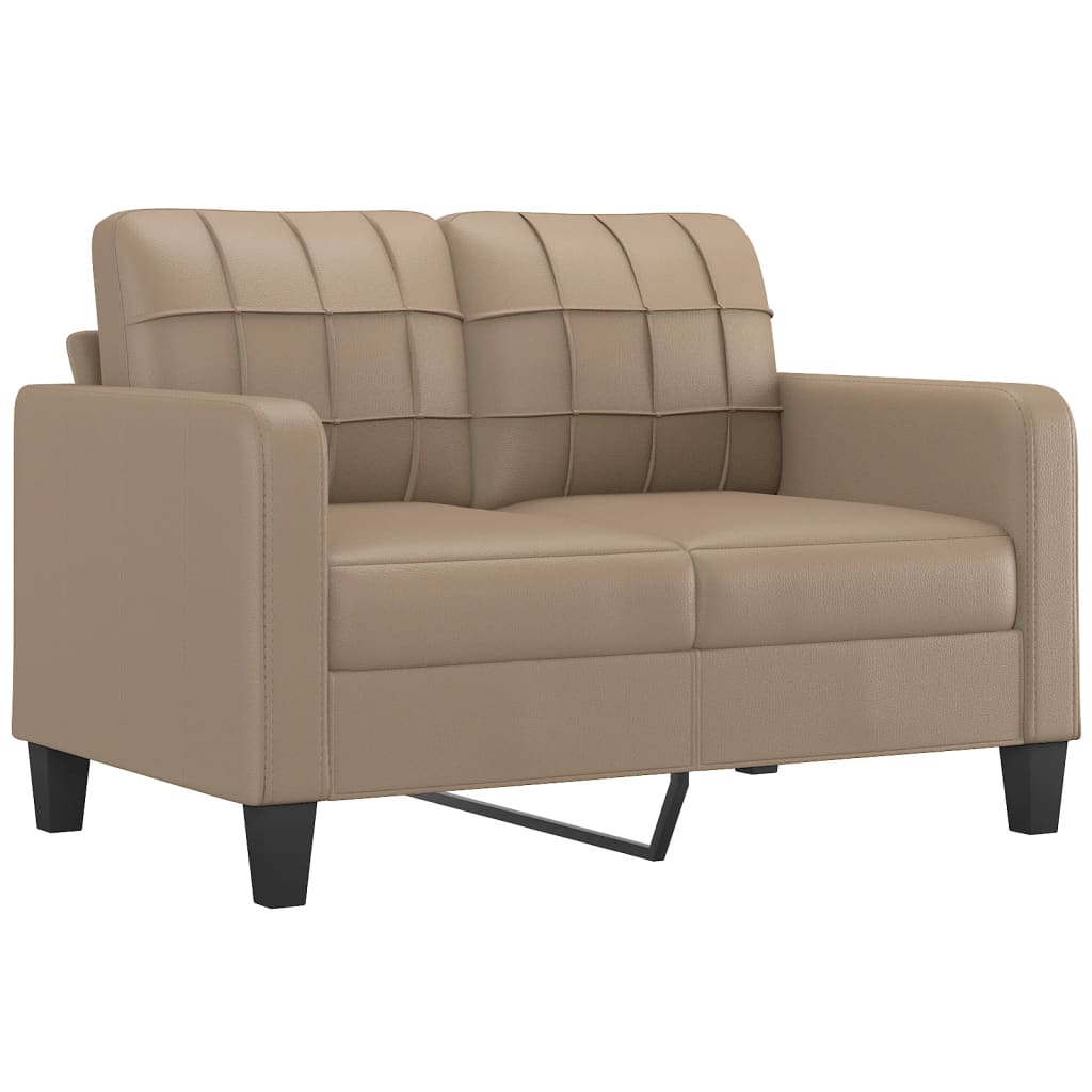 3-Delige Loungeset Met Kussens Kunstleer Kleurig