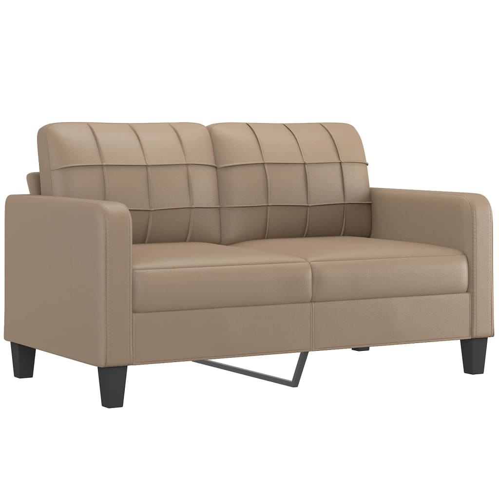 3-Delige Loungeset Met Kussens Kunstleer Kleurig