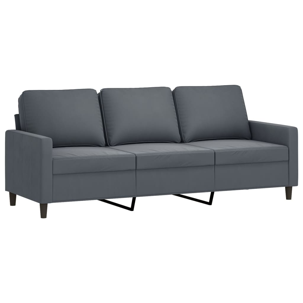 4-Delige Loungeset Met Kussens Fluweel