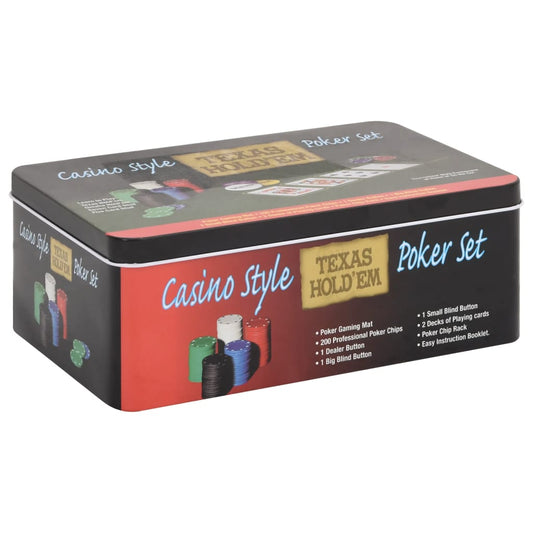 200-Delige Pokerset 4 G
