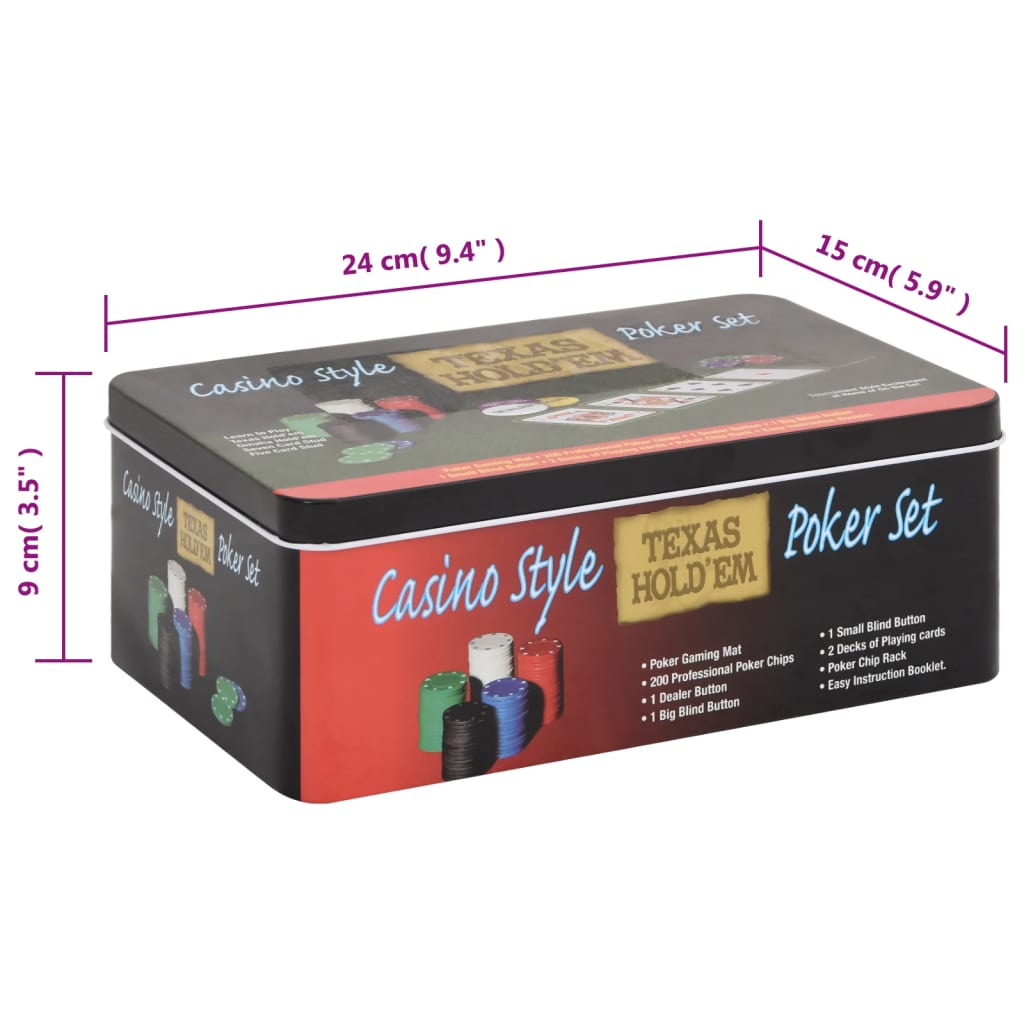 200-Delige Pokerset 4 G