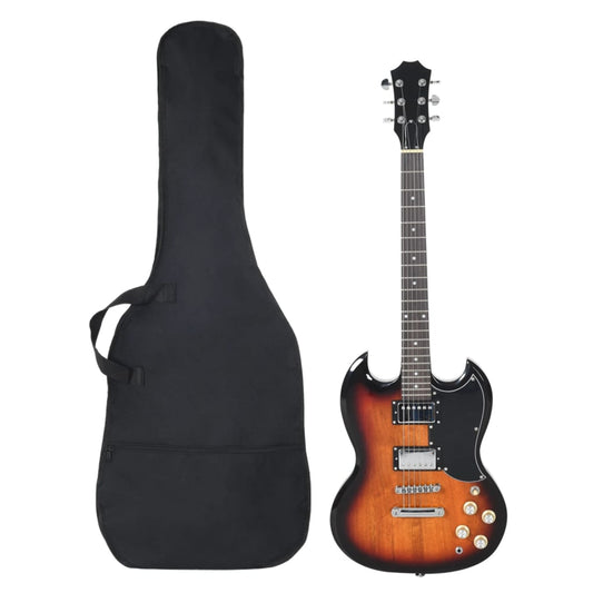 Gitaar Voor Beginners Elektrisch Met Tas 4/4 39&quot;