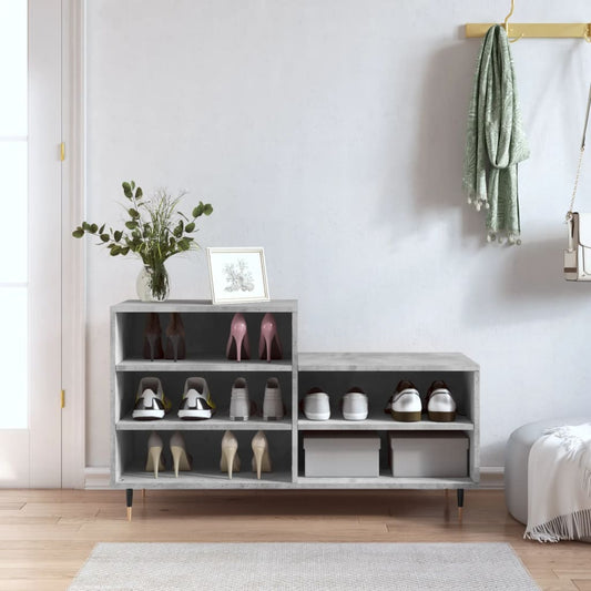 Schoenenkast 102X36X60 Cm Bewerkt Hout