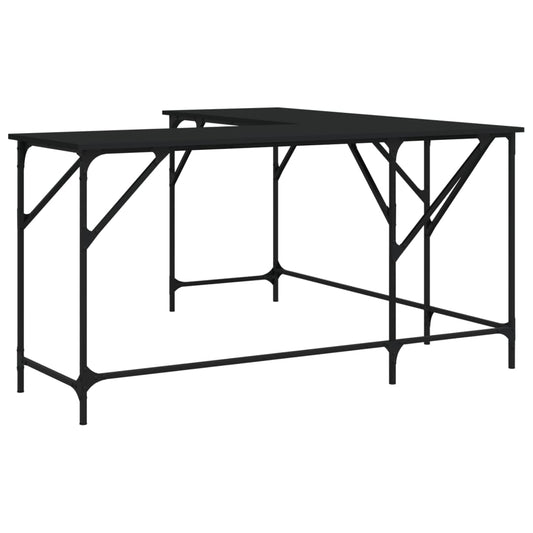 Bureau 149X149X75 Cm Bewerkt Hout