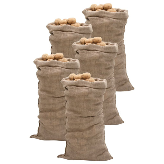 Jutezakken 5 Stuks 220 G/M² 100% Jute