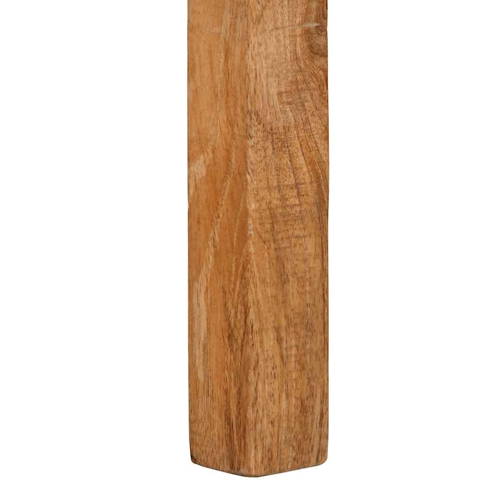 Bureau 100X50X75 Cm Massief Hout Ruw Mangohout