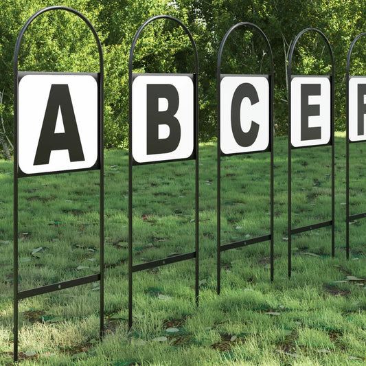 Dressuurletters 12 St Staal