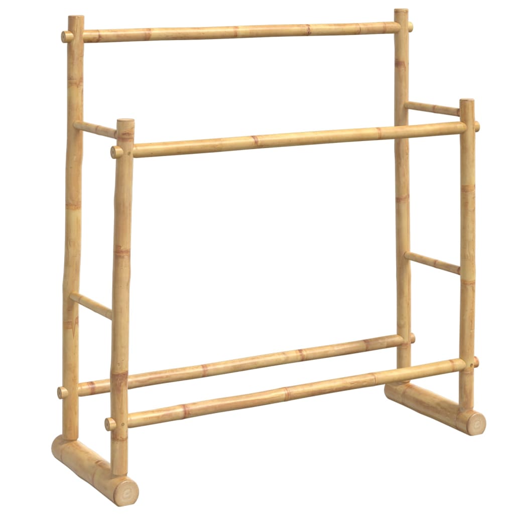Kledingrek 100X30X100 Cm Bamboe Donkerbruin