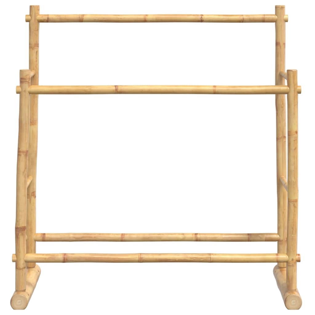 Kledingrek 100X30X100 Cm Bamboe Donkerbruin