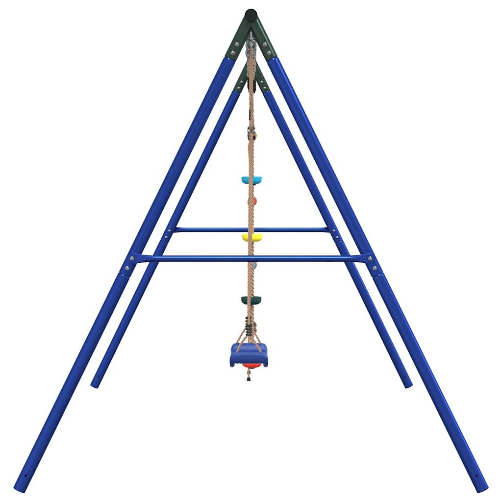 Schommelset Met Schommel, Ladder En Klimtouw Met Schijven