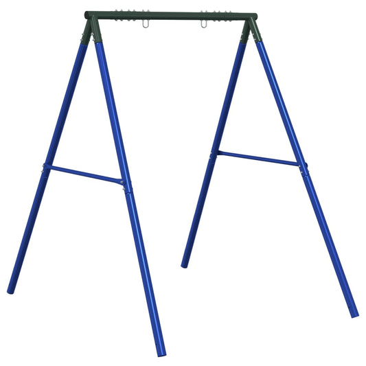 Schommelframe Voor Buiten Met 2 Ophanghaken Staal Blauw