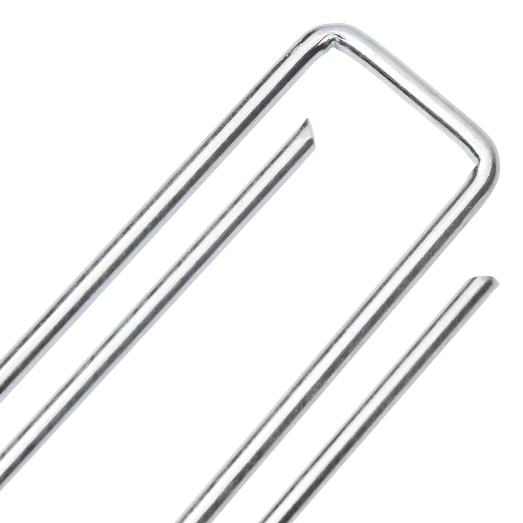 Grondharingen U-Vormig 20X3,5 Cm Gegalvaniseerd Staal