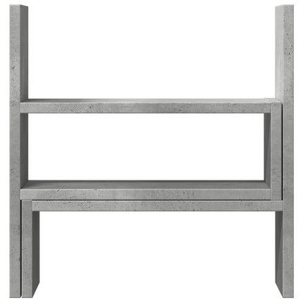 Bureau Organiser 40X17X41 Cm Bewerkt Hout