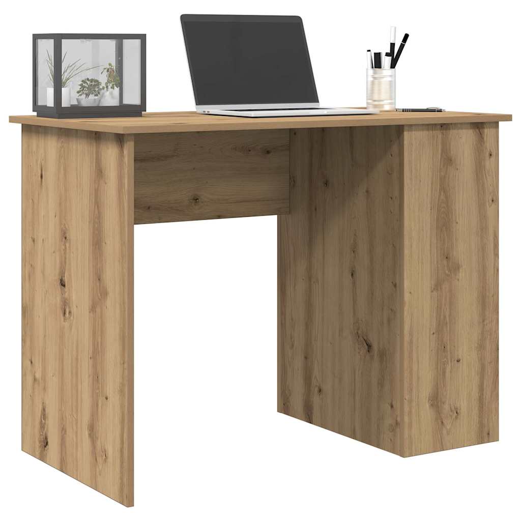 Bureau 100X55X75 Cm Bewerkt Hout