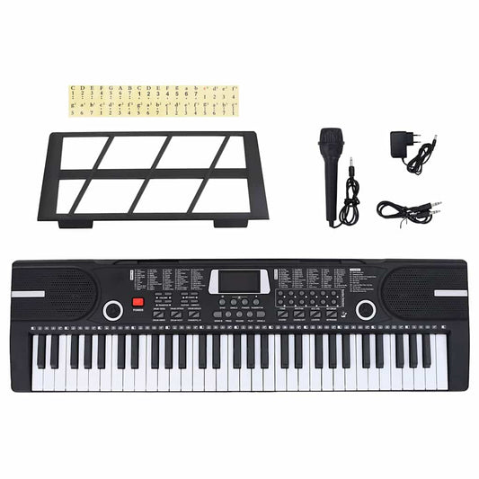 61 Toetsen Piano Elektrisch Keyboard Met Muziekstandaard