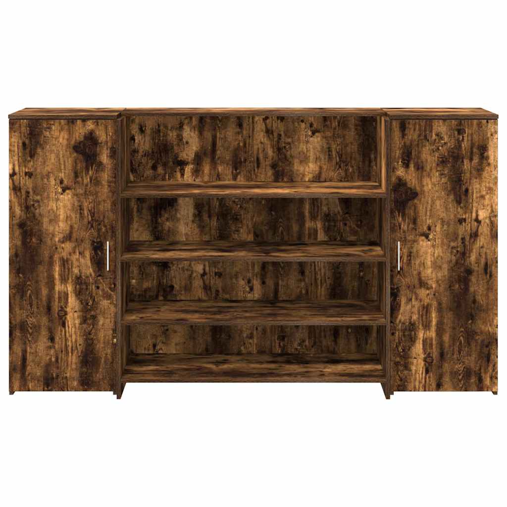 Receptiebalie 180X50X103,5 Cm Bewerkt Hout Kleurig