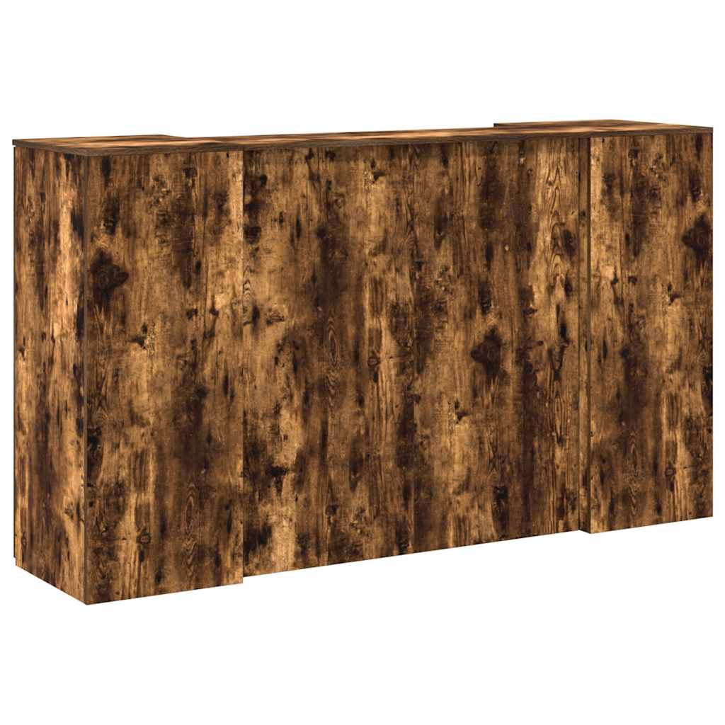 Receptiebalie 180X50X103,5 Cm Bewerkt Hout Kleurig