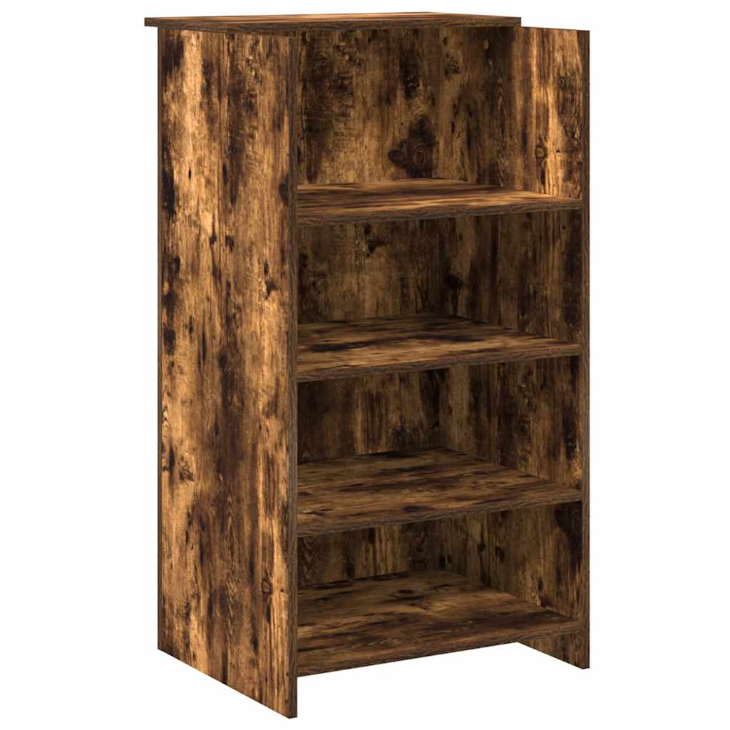 Receptiebalie 135X50X103,5 Cm Bewerkt Hout Kleurig
