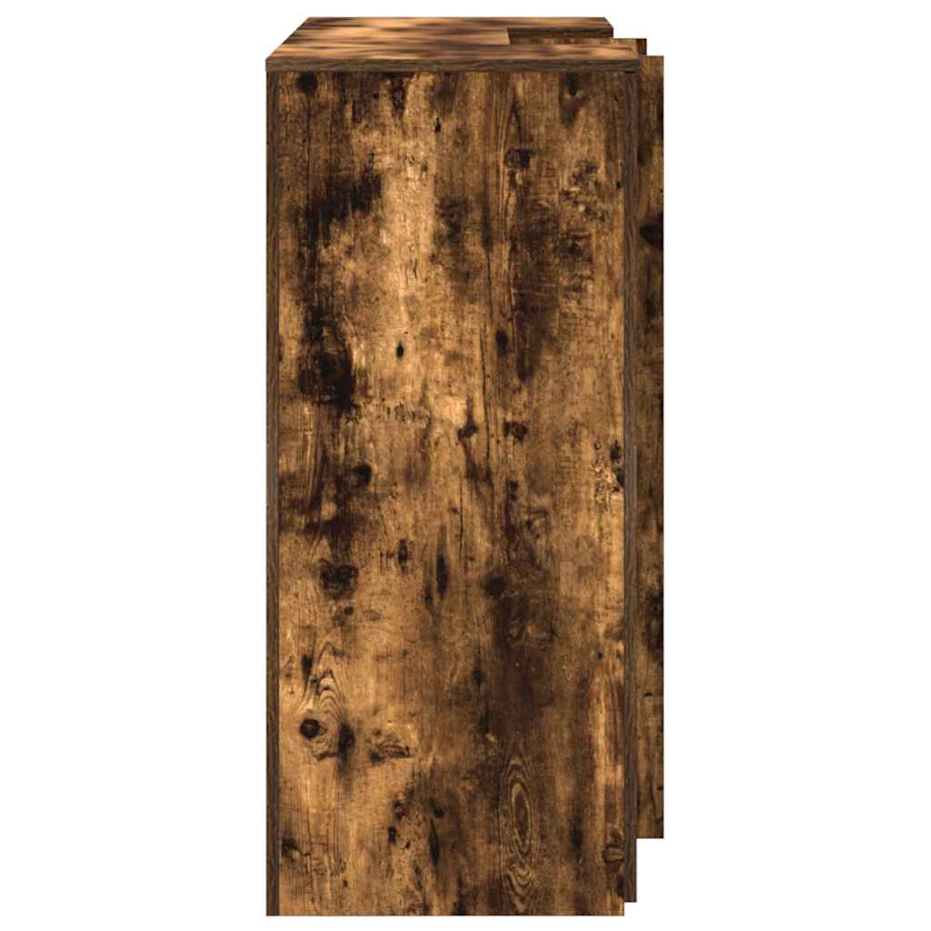 Receptiebalie 135X50X103,5 Cm Bewerkt Hout Kleurig