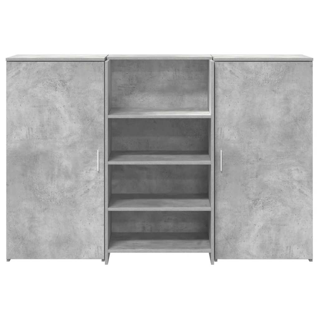 Receptiebalie 155X50X103,5 Cm Bewerkt Hout