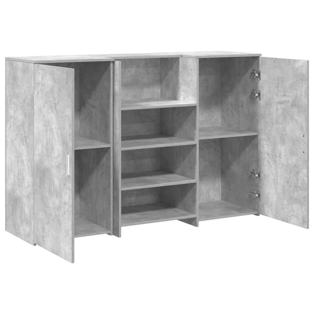 Receptiebalie 155X50X103,5 Cm Bewerkt Hout