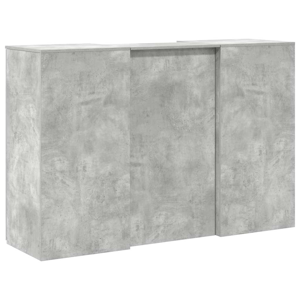 Receptiebalie 155X50X103,5 Cm Bewerkt Hout