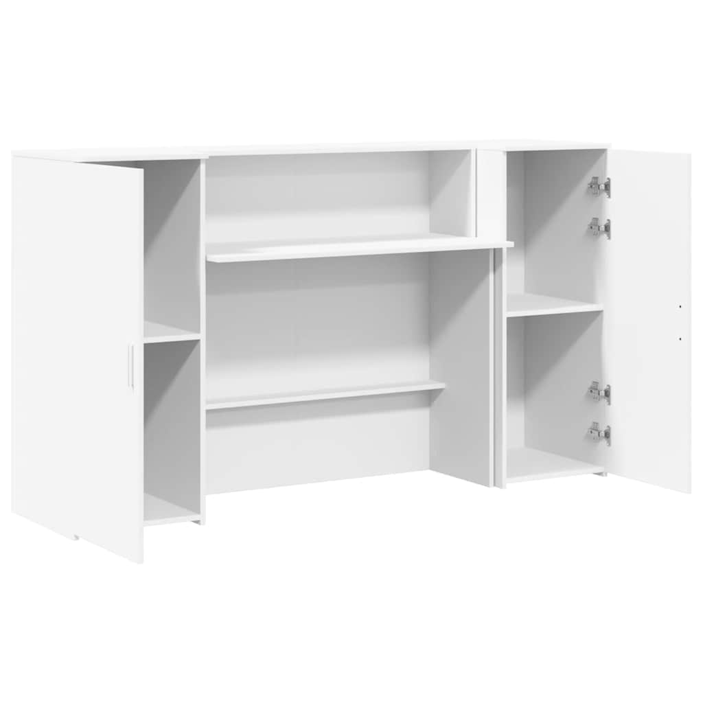 Receptiebalie 180X50X103,5 Cm Bewerkt Hout