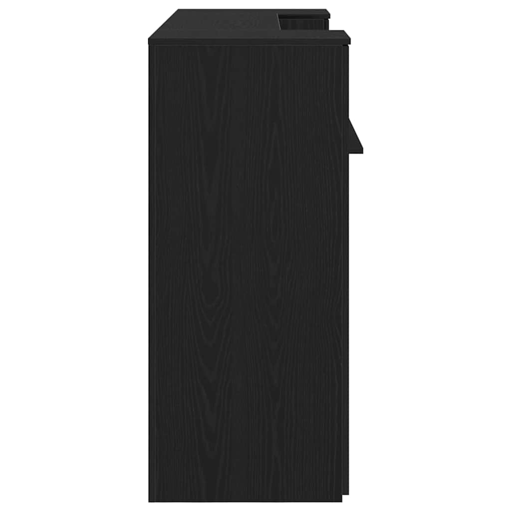 Receptiebalie 180X50X103,5 Cm Bewerkt Hout Eikenkleur